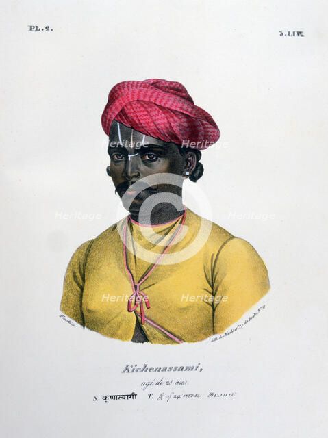 Kichenassami, Aged 28', 1828. Artist: Marlet et Cie