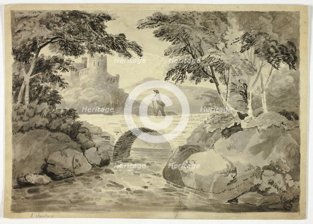 Kidwelly Castle, South Wales, c. 1810. Creator: Unknown.