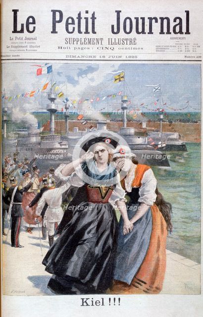 Kiel!!, 1895. Creator: F Meaulle.