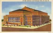 Kiel Auditorium and Community Center, St Louis, Missouri, USA, 1933
