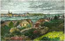 Kiel, Germany, c1875.Artist: Carrera
