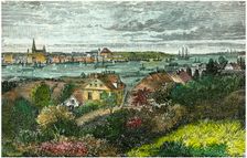 Kiel, Germany, c1875.Artist: Carrera