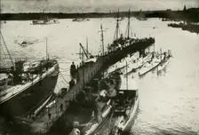 Kiel Harbour (1919). Creator: Unknown