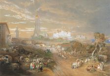 Kiev Pechersk Lavra, 1874. Creator: Bourne, John Cooke (1814-1896)