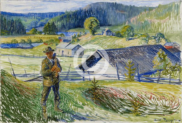 Kiiala vanios, 1911. Creator: Carl Bengts.