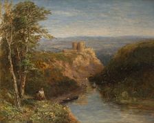 Kilgerran Castle, Pembrokeshire, 1852. Creator: David Cox the elder