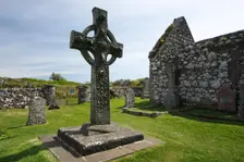 Kildalton Cross, Islay, Argyll and Bute, Scotland. Creator: Peter Thompson