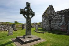Kildalton Cross, Islay, Argyll and Bute, Scotland. Creator: Peter Thompson