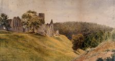 Kildrummy Castle, Aberdeenshire, frequented by Sir Patrick Manson in 1889, 1889. Creator: James Billington Coughtrie