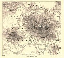 'Kilima Ndjaro et Meru; Afrique Australe 1914. Creator: Unknown