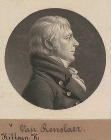 Kiliaen Kiliaen Van Rensselaer, 1805. Creator: Charles Balthazar Julien Févret de Saint-Mémin