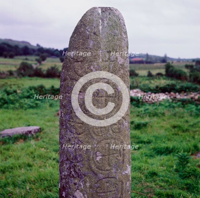 Kilnasaggart Cross Pillar, Armagh, Ireland, c714. Artist: Unknown