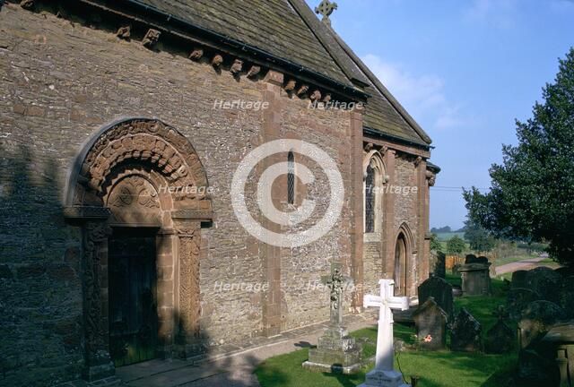 Kilpeck Church, 12th century.