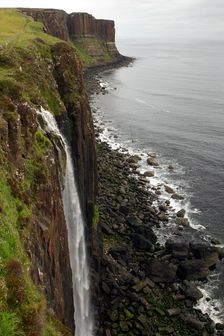 Kilt Rock and Mealt Falls, Skye, Highland, Scotland
