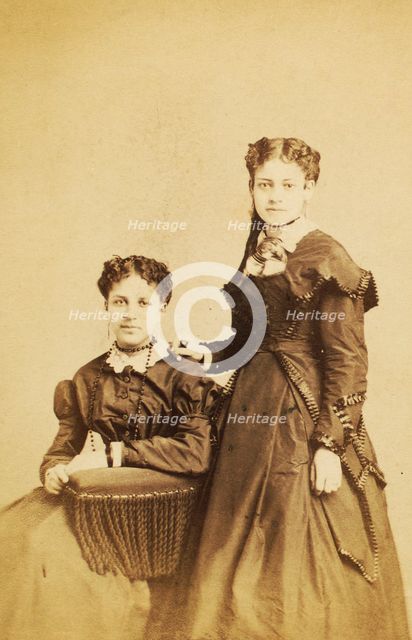 Kim & Jennie to Laura H. Fredille, 1869. Creator: B. F. Reimer.