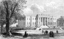 Kimbolton Castle, Huntingdonshire, the seat of the Duke of Manchester, 1870. Creator: Unknown