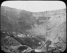 Kimberley diamond mine, South Africa, c1890