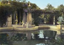 "Kimberly Crest," John Alfred Kimberly house, 1325 Prospect Drive, Redlands, California, 1917. Creator: Frances Benjamin Johnston