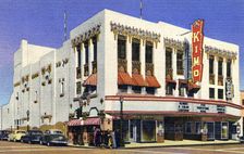 Kimo Theatre, Albuquerque, New Mexico, USA, 1951