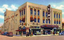 Kimo, America's foremost Indian theatre, Albuquerque, New Mexico, USA, 1938