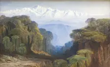 Kinchinjunga, 1877. Creator: Edward Lear