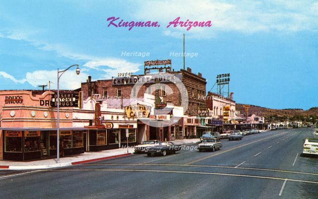 Kingman, Arizona, USA, 1963. Artist: Bob Petley