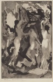 Kingdom of the Sun, 1919. Creator: Arthur Davies