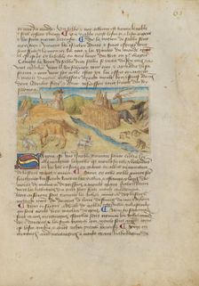 Kingdom of Saxony; Livre des merveilles du monde (Book of the Marvels of the World), about 1460-1465 Creator: Master of the Geneva Boccaccio