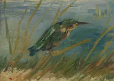 Kingfisher by the Waterside, 1887. Creator: Gogh, Vincent, van (1853-1890)