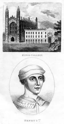Kings College, Cambridge, and Henry VI, 1801