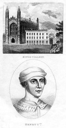 Kings College, Cambridge, and Henry VI, 1801