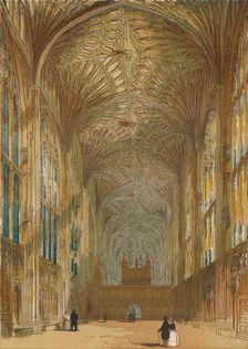 King's College Chapel, Cambridge 1864