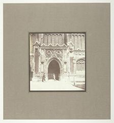 King's College Chapel, Cambridge, South Entrance, c. 1845. Creator: William Henry Fox Talbot
