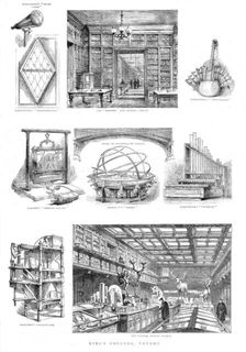 'King's College, London 1890. Creator: Unknown