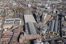 King's Cross and St Pancras International Railway Stations, London, 2018. Creator: Historic England Staff Photographer