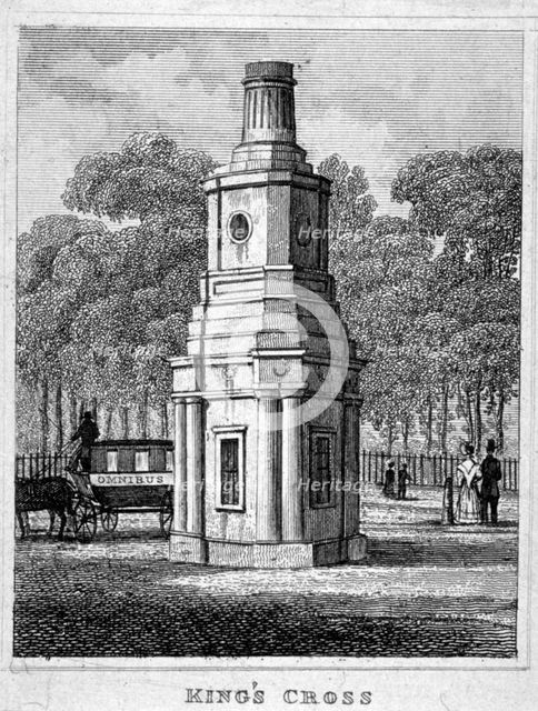 King's Cross, London, 19th century. Artist: Anon