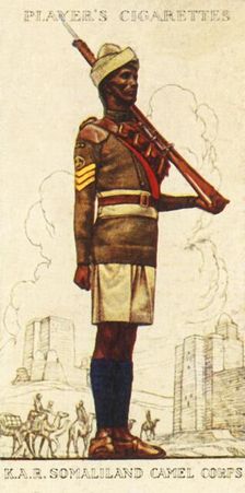 King's African Rifles: Somaliland Camel Corps 1936. Creator: Unknown