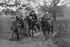 Kings Edward VII of the United Kingdom and Manuel II of Portugal hunting, 1909