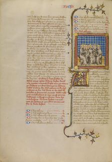 Kings from the Books of Esther and Maccabees, about 1360-1370. Creator: Master of Jean de Mandeville