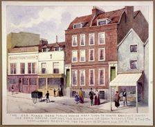 King's Head Public House, Pentonville. Islington, London, c1850. Artist: Anon