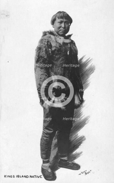 Kings Island native, between c1900 and c1930. Creator: Lomen Brothers.