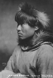 Kings Island [i.e. King Island, or Ukivok] - Native Eskimo, c1906. Creator: Unknown