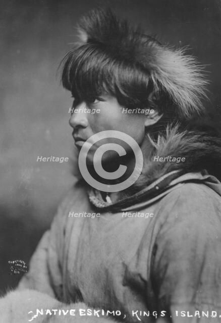 Kings Island [i.e. King Island, or Ukivok] - Native Eskimo, c1906. Creator: Unknown.