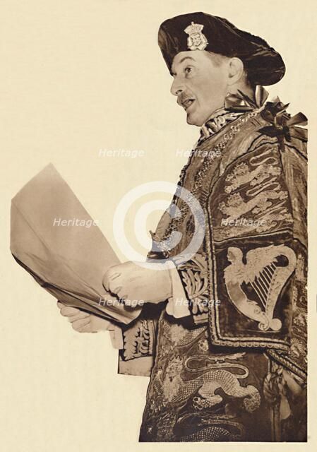 'Kings of Arms Proclaim a King', 1936, (1937). Artist: Unknown.