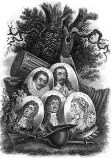 Kings of England.Artist: M Page