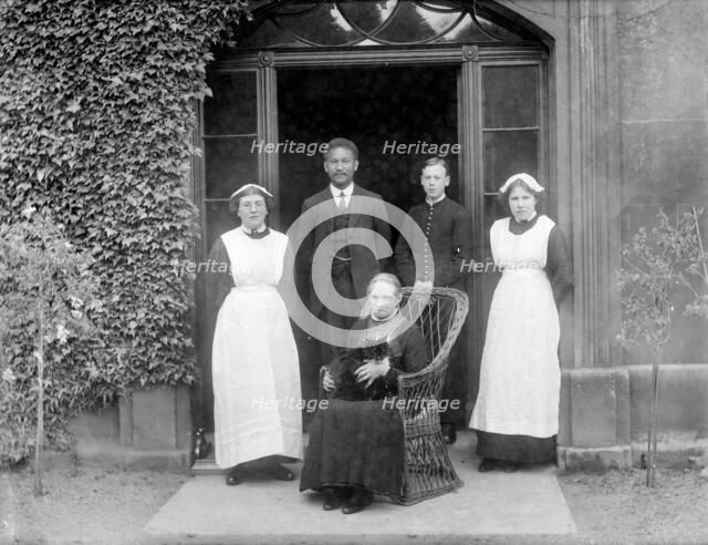 King's School House, College Green, Gloucester, Gloucestershire, 1860-1922. Creator: Unknown.