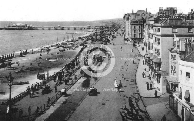 Kings Road, Brighton, East Sussex, c1900s-c1920s. Artist: Unknown