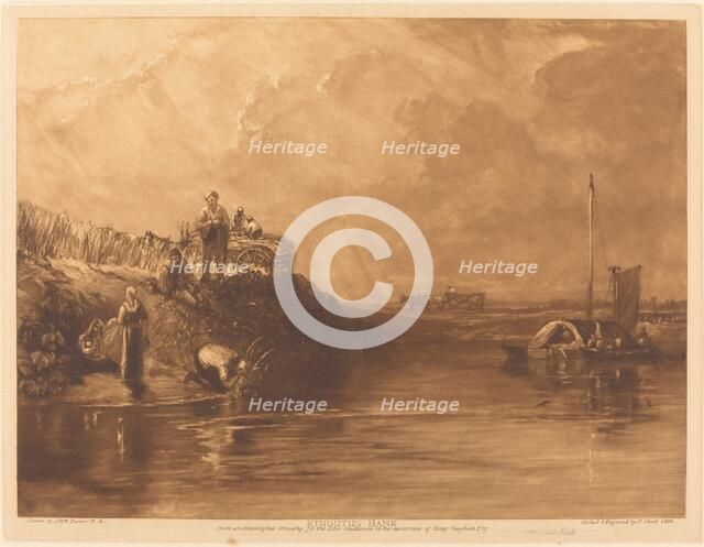 Kingston Bank, No.2, 1896. Creator: Frank Short.