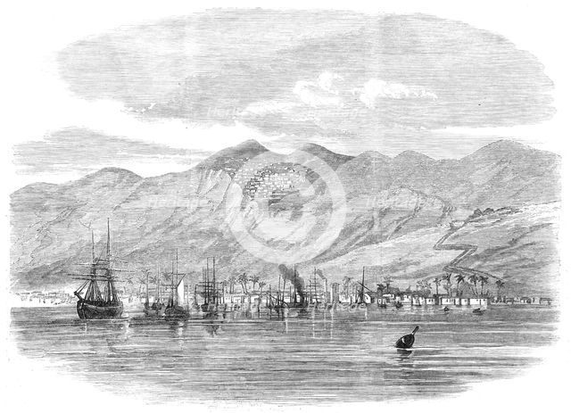 Kingston, Jamaica, with Newcastle in the distance, 1865. Creator: Unknown.