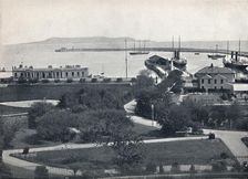 Kingstown - General View of the Harbour 1895